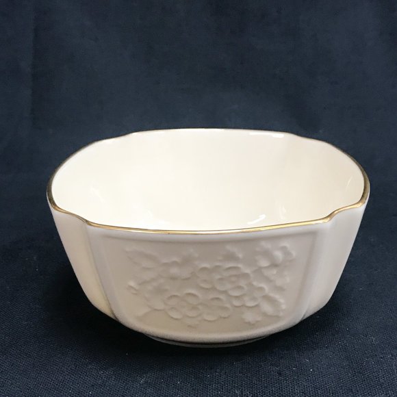 Vintage Lenox Hors d'Oeuvres Dish and Candy Dish with 24K Gold Trim - Picture 8 of 12